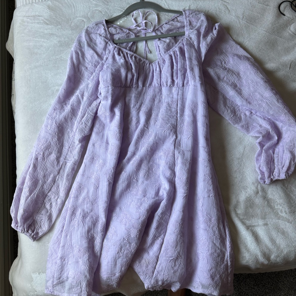 Target Lilac Textured Dress